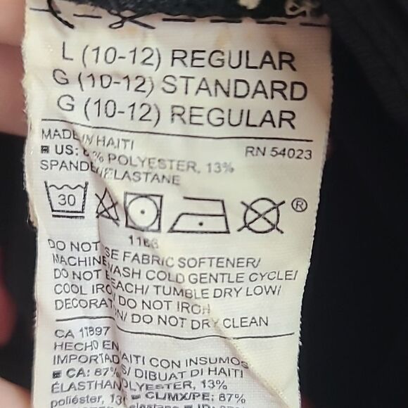 Old Navy Active Girls L 10/12 Pink Dot Legging Quick Dry Workout Yoga Pants - Picture 7 of 7